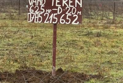 Teren de 625 mp, în Rahova - 2