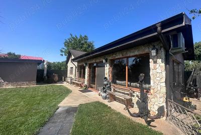 Casa de vanzare Vanatori P+1 - 220 m2 + foisor( bucatarie cu gratar) -60 m2, teren 1000 m2 - 6
