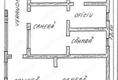 Casă cu 2 camere în Central - 2