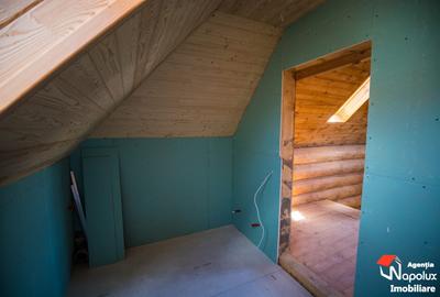 Exclusivitate! Casa din busteni intregi in Chinteni - 4