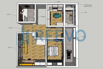 Casă individuală cu 5 camere cu Canalizare în Dumbrava Roșie - 4