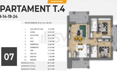 REA1019838 Bloc boutique de lux - 3 camere - Unirii - 2