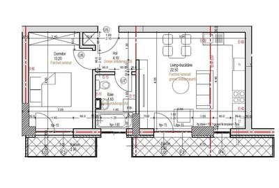 Apartament 2 Camere Studio Sector 4 Grand Arena 53.1Mp - 1