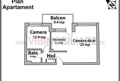 Panduri - Petre Lintes, apartament 2 camere in bloc, decomandat, etaj 1/5 Panduri - Petre Lintes, apartament 2 camere in bloc, decomandat, etaj 1/5 - 12