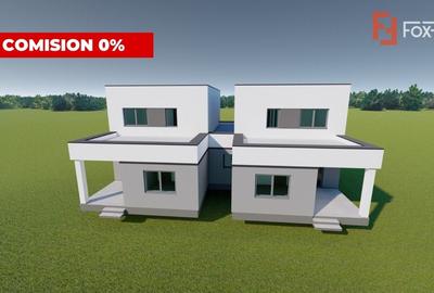 Duplex cu 4 camere cu Canalizare în Săcălaz
