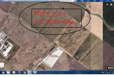 Teren industrial 4,5ha DN4 Popesti Leordeni loturi de 9.000mp - 3