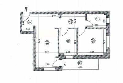 Apartament cu 2 camere în Sfântu Ilie