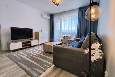Apartament cu 2 camere semidecomandat, mobilat în Băneasa - 3