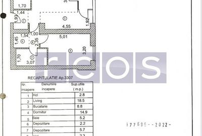 VANZARE APARTAMENT MODERN | 2 CAMERE | WIN | 81MP | LOC DE PARCARE | - 9