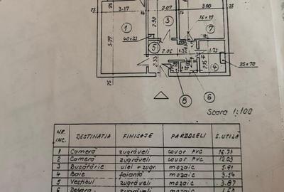 Apartament cu 2 camere decomandat, mobilat în Camil Ressu - 14