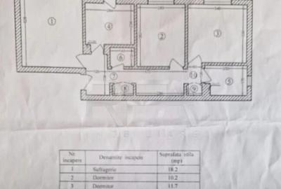 Apartament 3 camere, decomandat, 68mp/Gorjului Apartament 3 camere, decomandat, 68mp/Gorjului - 1