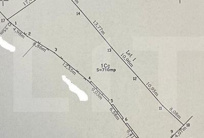 EXCLUSIVITATE! Teren intravilan, 710 mp,regim D+P+E+Er, zona - 1