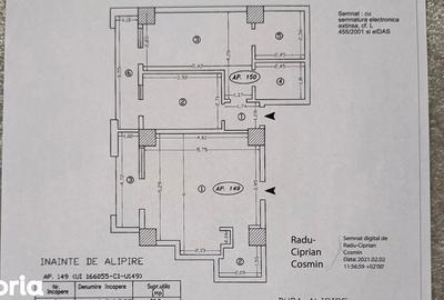 Apartament cu 3 camere în Tudor Vladimirescu