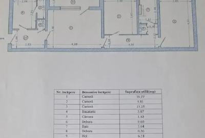Apartament cu 3 camere semidecomandat în Titan - 10