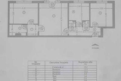 Apartament cu 3 camere semidecomandat în Central - 2