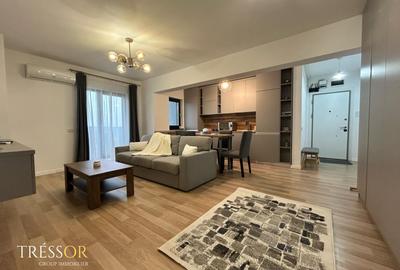 Apartament cu 2 camere semidecomandat, mobilat în Km 5