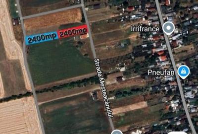 Vând teren intravilan in Buftea  2 loturi de 2400mp  fiecare - 4