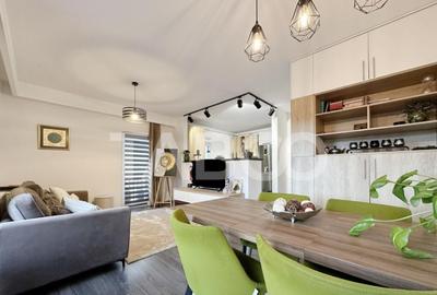 Apartament cu 2 camere semidecomandat, mobilat în Borhanci - 1