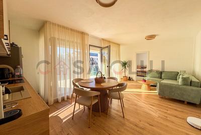 Apartament cu 3 camere semidecomandat, mobilat în Borhanci - 1