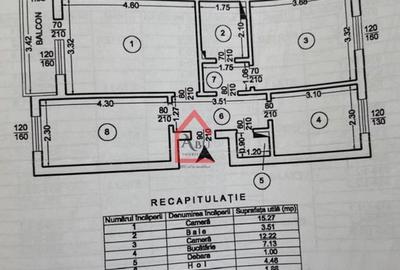 3 camere | decomandat | Tatarasi | etaj INTERMEDIAR - 7
