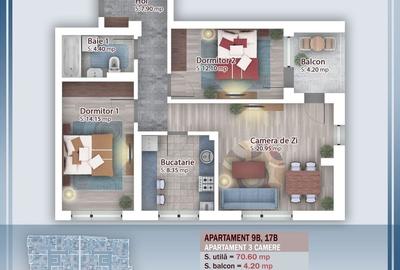 Apartamente 3 Camere Pallady ,Titan nou,METROU,Ultimele doua unitati - 1