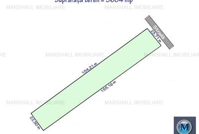 Teren intravilan de vanzare in Harsa, 3604 mp #16090 - 2