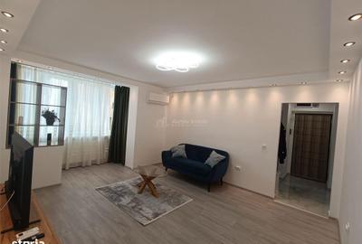 Apartament cu 2 camere, mobilat în Romană