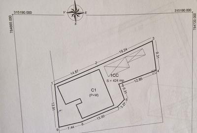 Casă cu 6 camere cu Teren 425 Mp în Lumina