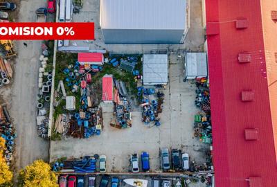 Teren | platforma betonata de inchiriat 900 mp | Stra - 1