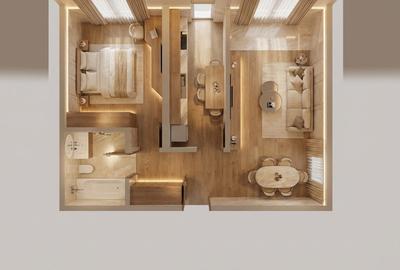 Apartament cu 2 camere decomandat în Militari - 7