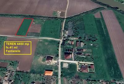 Teren pretabil locuri de casa Fantanele, 4450 mp fs.41 ml 56500 euro - 3