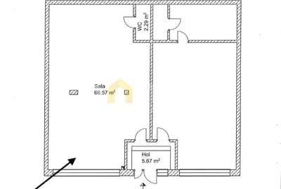 Spatiu comercial de inchiriat | SU 70 mp + Parcare | Floresti, zona Teilor - 1