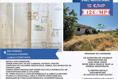 Teren de vânzare – Sat Ciobanu, comuna Ciobanu, județul Constanța - 2