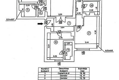 Apartament Modern, 4 camere, 94 mp - zona Unirii Apartament Modern, 4 camere, 94 mp - zona Unirii - 9