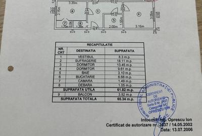 Apartament cu 3 camere decomandat, mobilat în Drumul Găzarului - 13