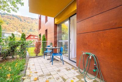 Studio cu terasă și vedere către munți – Green Future Sinaia - 13