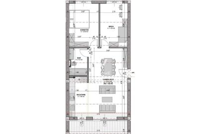 Apartament cu 3 camere în Cristian - 3