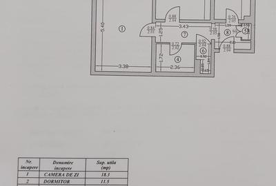 Apartament cu 2 camere decomandat în Câmpia Libertății - 2