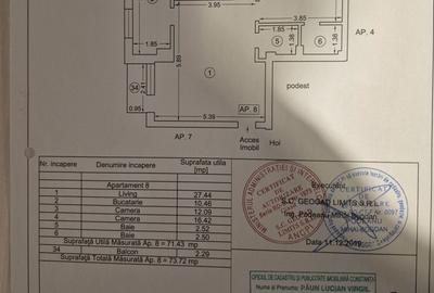 Apartament cu 3 camere decomandat în Central - 7