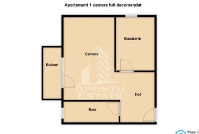 Apartamente cu 1 camera, decomandate, in Giroc la hotel IQ - 3