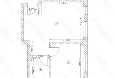 Vanzare 2 camere 43 mp bloc nou - 2