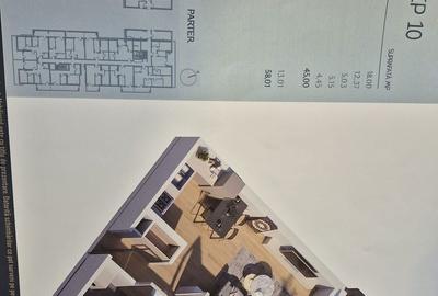 Apartament cu 2 camere în Theodor Pallady