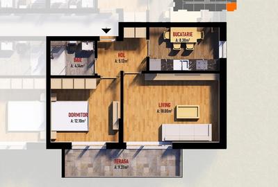 Dobroesti, apartamente tip studio, 2 si 3 camere, finisaje moderne - 6