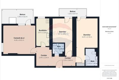 Apartament cu 3 camere | Parcare si Boxa | Quartz Residence - 23