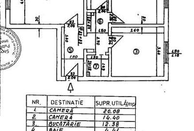 Apartament 2 camere 13 Septembrie - Prosper - 62,32mp - decomandat - 12