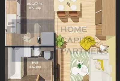 Garsonieră luminoasă, într-un bloc exclusivist din centrul Capitalei - 3