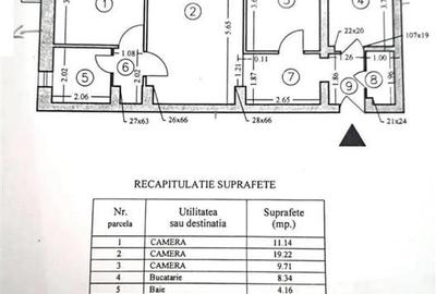 Apartament 3 camere - semidecomandat - Parc Motodrom - 11