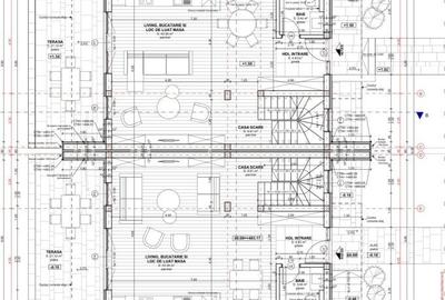 Duplex pe 3 niveluri, 4 camere, predare semifinisat, 183 mp, 300 teren, Chinteni - 3