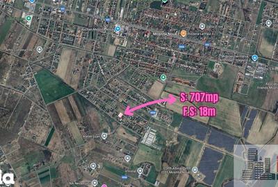 Teren de 707 mp, în Moșnița Nouă