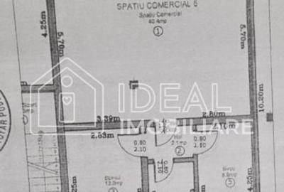 Spațiu comercial, de 68.5 mp, în Hipodrom 3 - 10